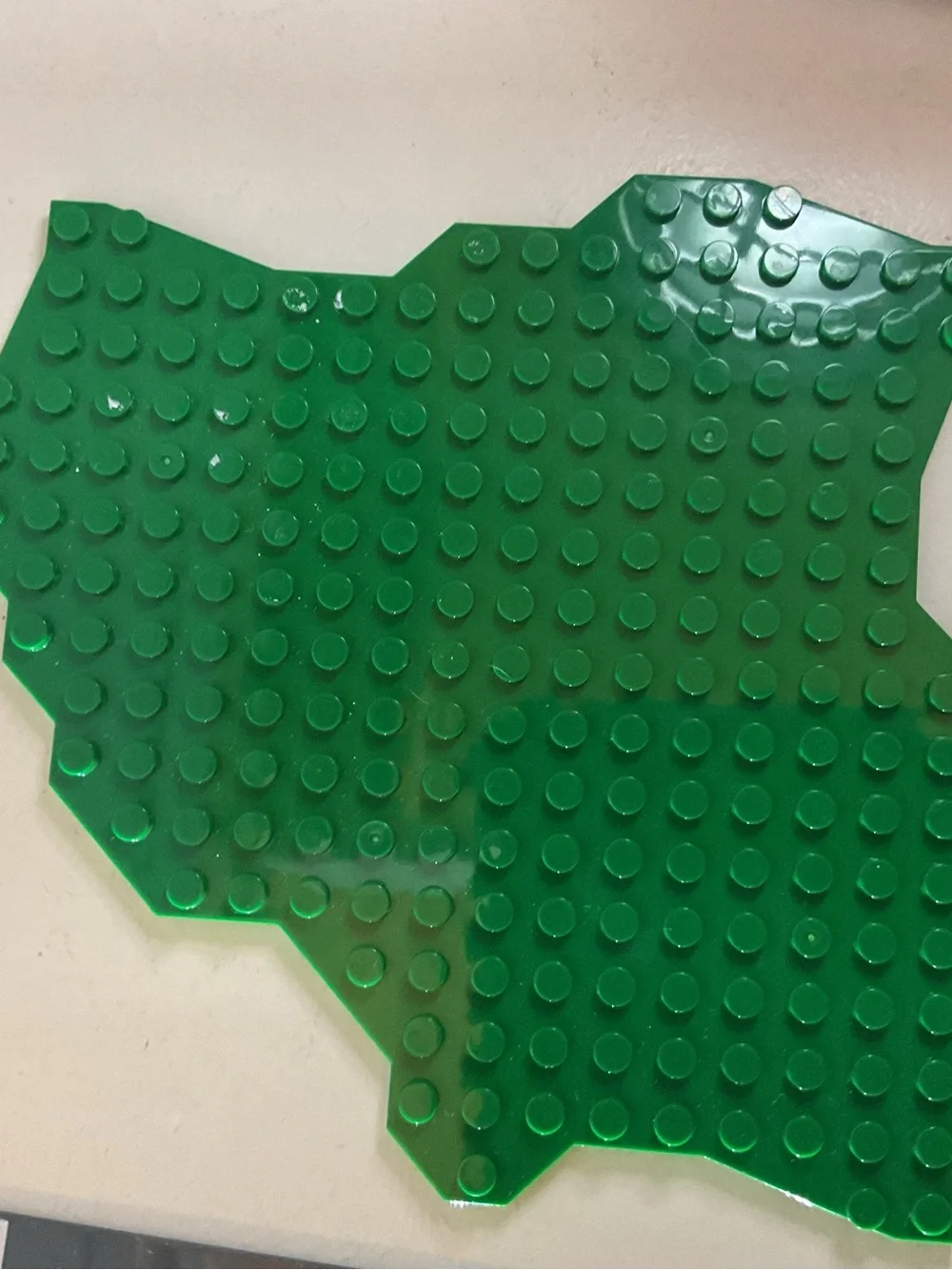 12 pc lot of Lego compatible base plates gray, green, blue, street/road